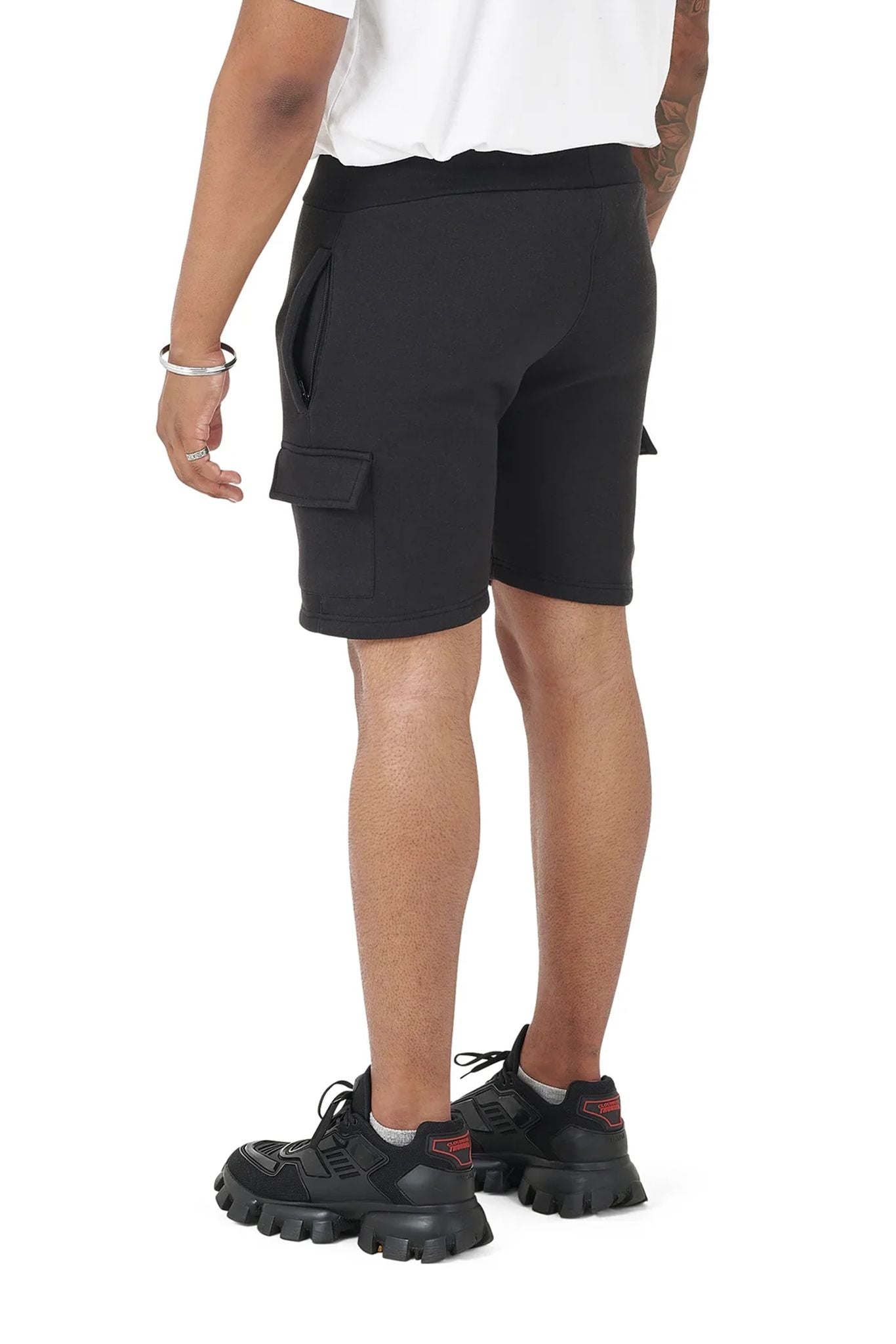 Cargo Shorts 330GSM black back