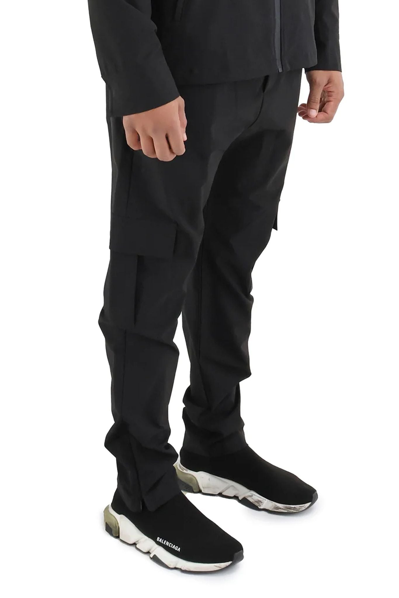 Cargo Utility Cargo Pants black front