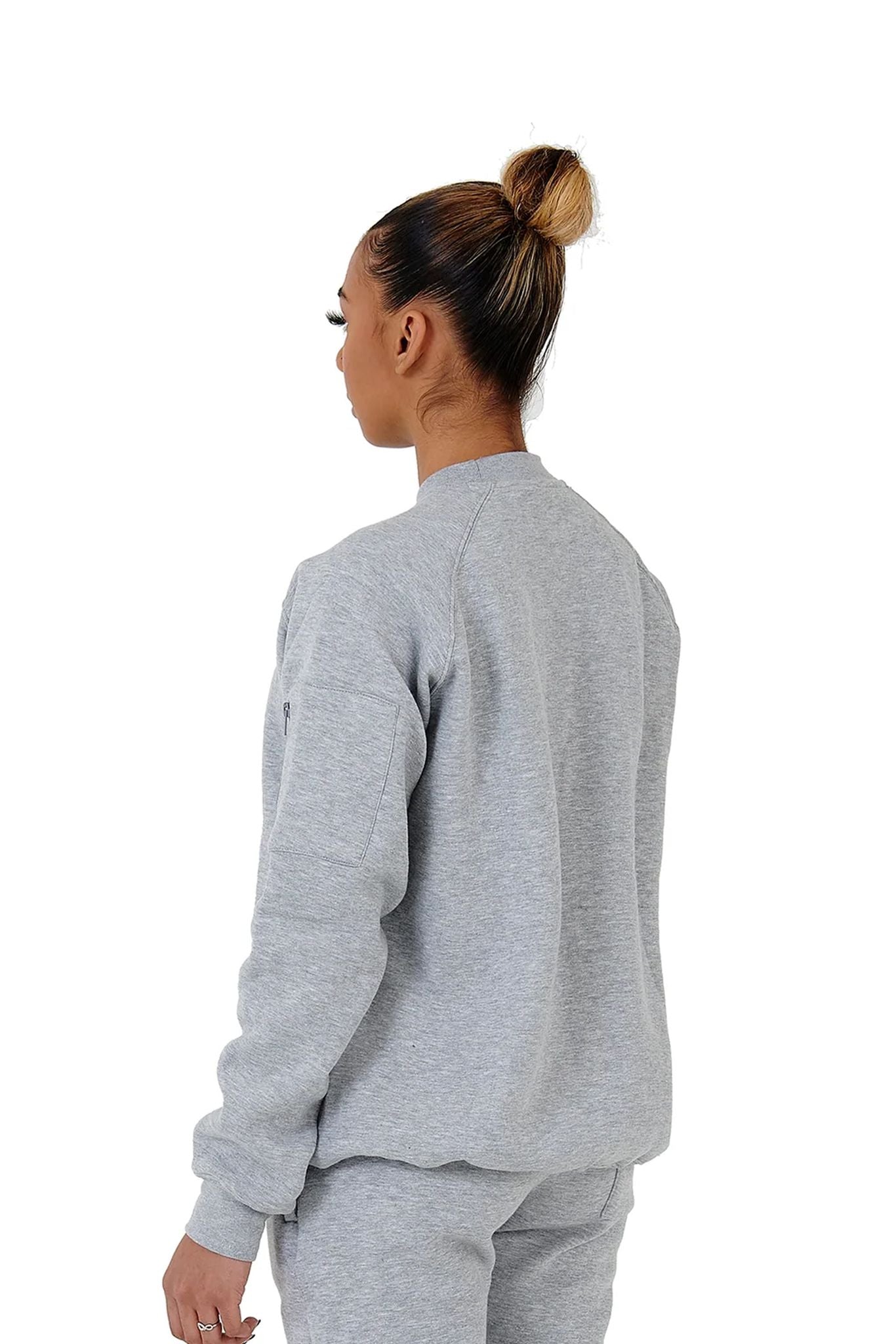 Sweaters 330GSM female grey back