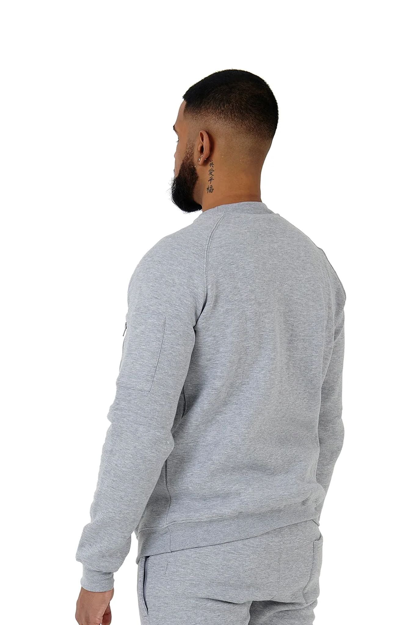 Sweaters 330GSM grey back